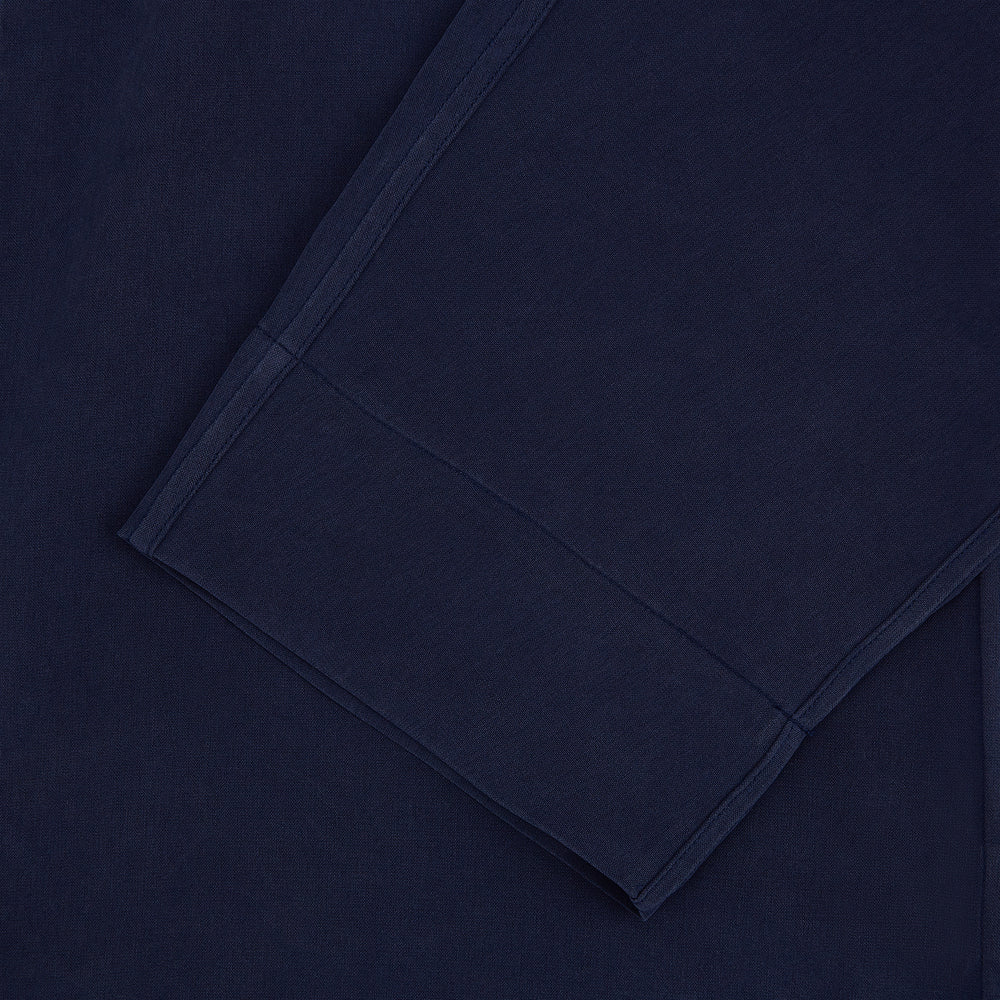 Navy Silk Pyjama Set