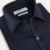 View 2 of product Navy Linen Windsor Shirt