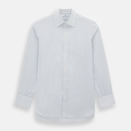 Navy and Blue Pinstripe Mayfair Shirt