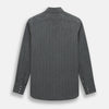 View 3 of product Charcoal Melange Wide Stripe Westminster Shirt