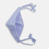 View 3 of product Plain Pale Blue Commuter Mask With 3 Viroformula™ Filters