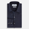View 5 of product Navy Linen Windsor Shirt