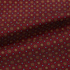 The Great Gatsby Burgundy Printed Silk Cravat