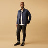 View 6 of product Cream Weekend Fit Hayne Shirt With Dorset Collar And 1-Button Cuffs