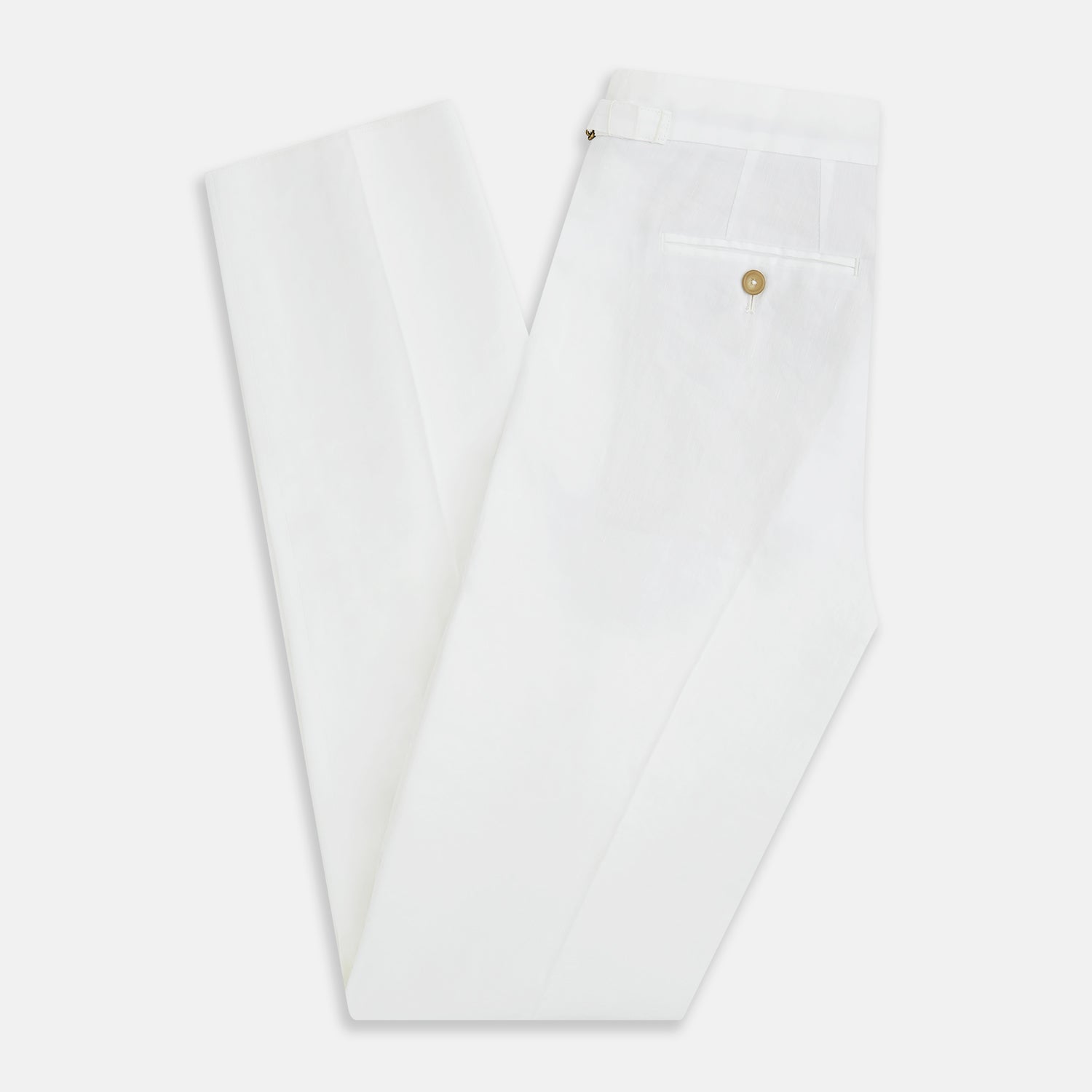 View 6 of product White Linen Henry Trousers