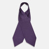 View 3 of product Lilac and Purple Micro Dot Silk Cravat
