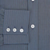 View 5 of product Mid Blue Red Stripe Regular Fit Mayfair Shirt