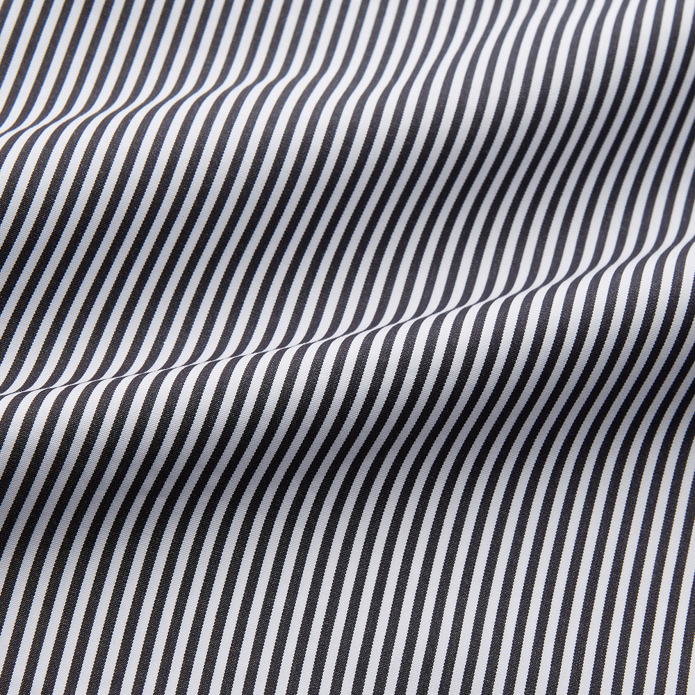Black Candy Stripe Cotton Hyde Pyjama Set