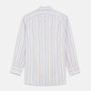 View 5 of product Colourful Garden Multi Stripe Cotton Regular Fit Mayfair Shirt