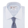 View 4 of product Two-Fold 120 Light Blue Shirt with T&A Collar and 3-Button Cuffs