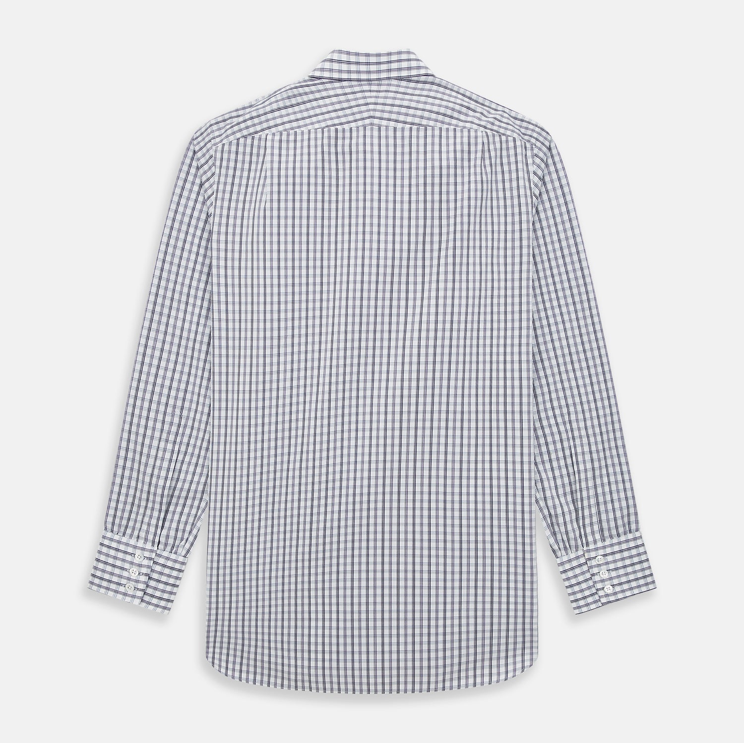 Purple Multi Check Mayfair Shirt