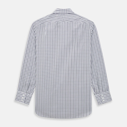 Purple Multi Check Mayfair Shirt Image 2