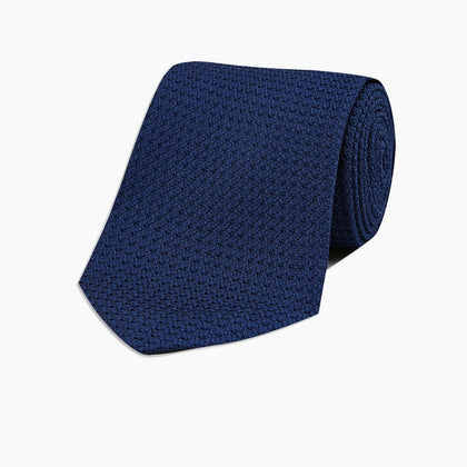 Plain Woven Grenadine SilkTie Image 4