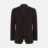 View 1 of product Dark Chocolate Knitted Cambridge Blazer