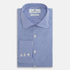 View 5 of product Blue Grid Check Belgravia Shirt