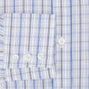View 4 of product Blue and Navy Multi Check Mayfair Shirt