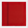 View 3 of product Red and Burgundy Stripe Silk Pocket Square