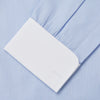 View 3 of product Micro Blue Check with White Collar and Cuff Shirt