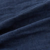 View 5 of product Denim Blue Quilted Linen Herringbone Waistcoat