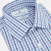 View 2 of product Blue and Navy Multi Check Mayfair Shirt