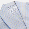 View 2 of product Blue and Yellow Check Poplin Cotton Dressing Gown