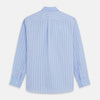 View 5 of product Blue Multi Check Cotton RE-PURPOSE Weekend Fit Suffolk Shirt