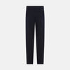View 3 of product Navy Linen Henry Trousers