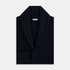 View 4 of product Midnight Blue Cashmere Shawl Collar Cardigan