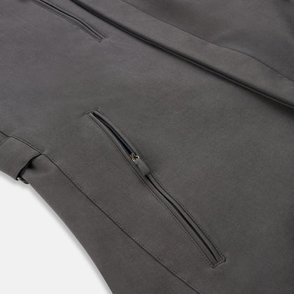 Charcoal Melange John Arthur Trench Coat Image 5