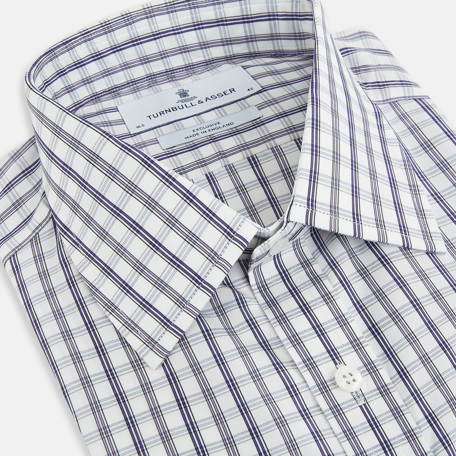 View 2 of product Purple Multi Check Mayfair Shirt