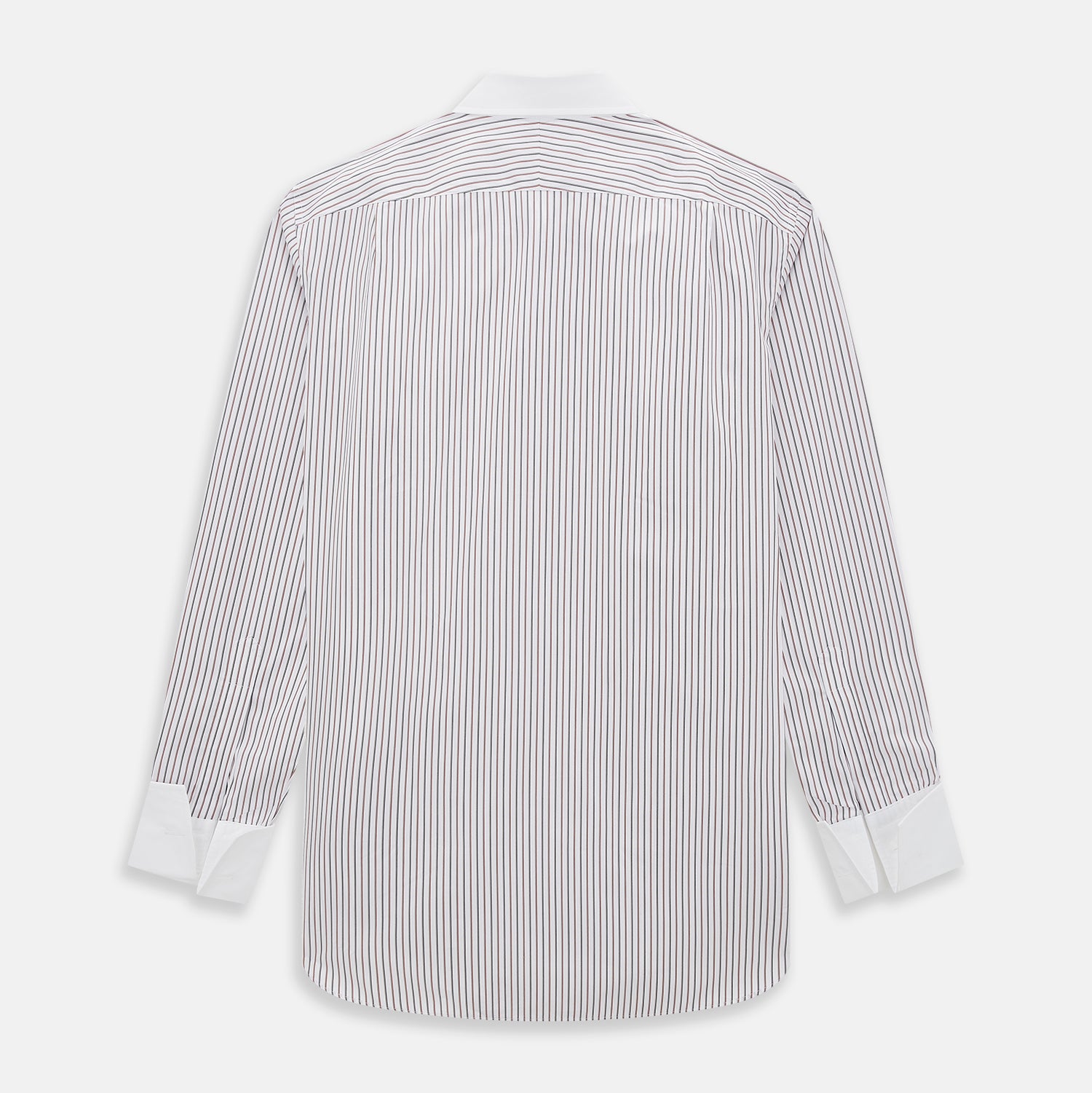 Red Double Stripe Shirt with Contrast T&A Collar and Cuffs – Turnbull ...