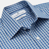 View 2 of product Navy Multi Check Cotton Regular Fit Mayfair Shirt
