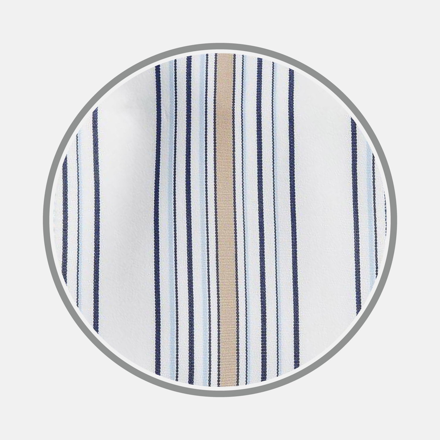 View 1 of product Sand Multi Stripe Cotton Fabric