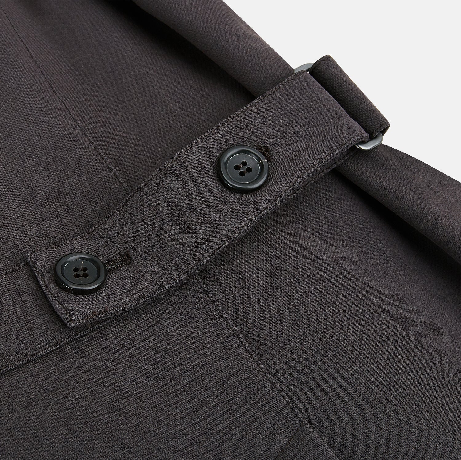 View 5 of product Dark Chocolate John Arthur Trench Coat