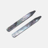 View 1 of product Smoke Mother-of-Pearl Collar Stays