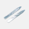 View 1 of product Blue Mother-of-Pearl Collar Stays