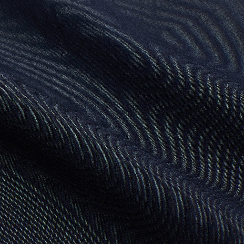Navy Weekend Fit Larkin Shirt With Dorset Collar And 3-Button Cuffs