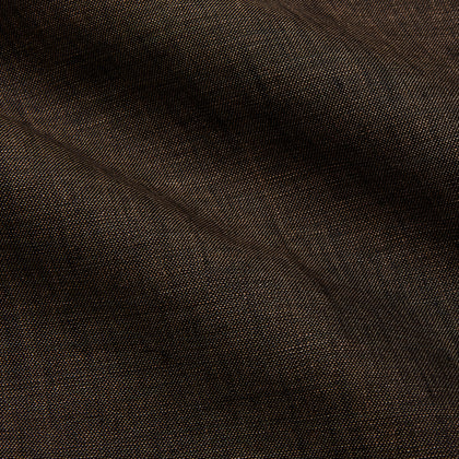 Chocolate Brown Linen Holiday Fit Fellows Shirt Image 3