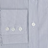 View 4 of product Navy and White Ticking Stripe Mayfair Shirt