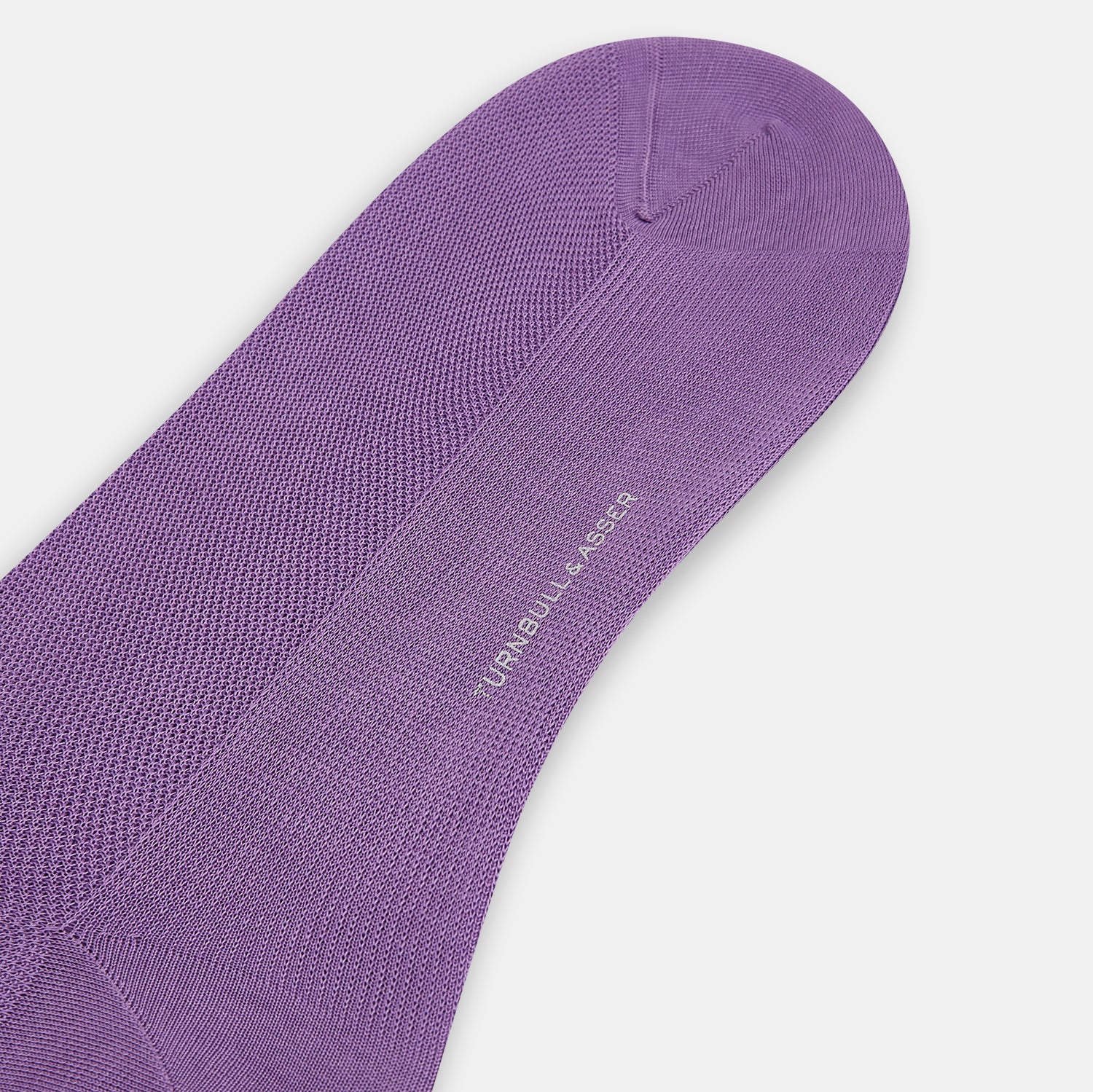 View 3 of product Violet Micro Knit Mid-Length Socks