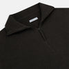 View 2 of product Brown Half-Zip Cashmere Jumper