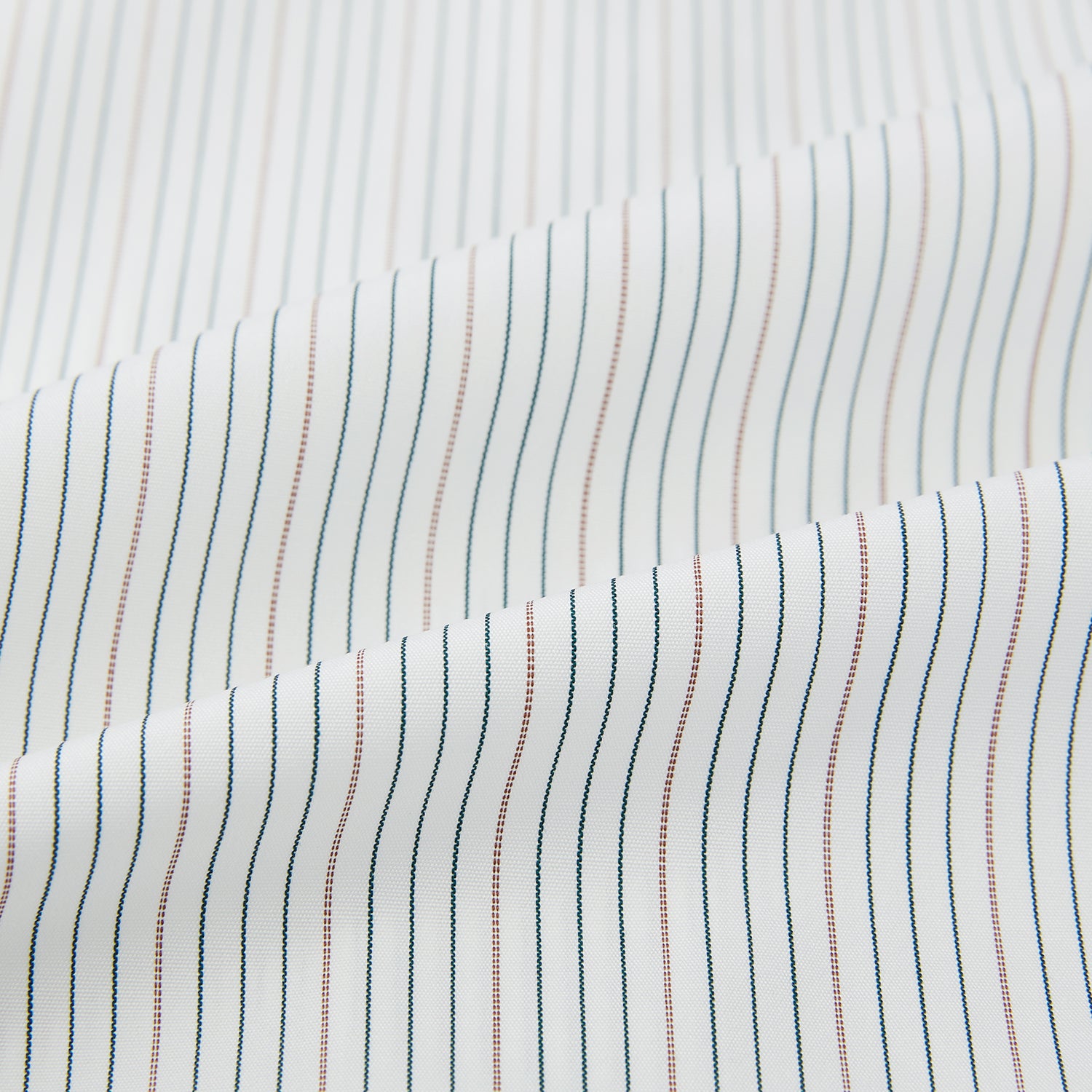 View 6 of product Petrol Hairline Stripe Mayfair Shirt