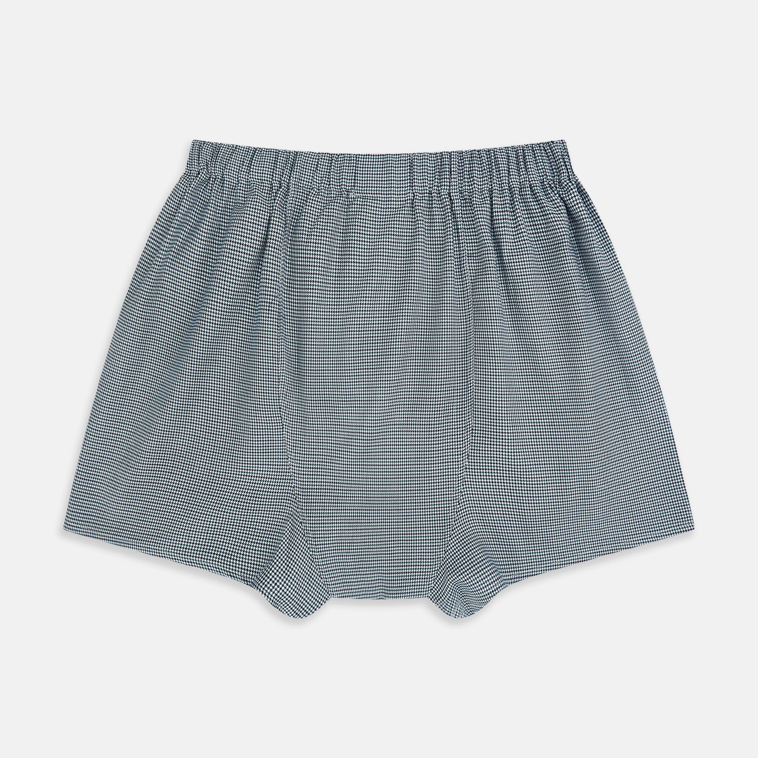View 2 of product Green Houndstooth Godfrey Boxer Shorts