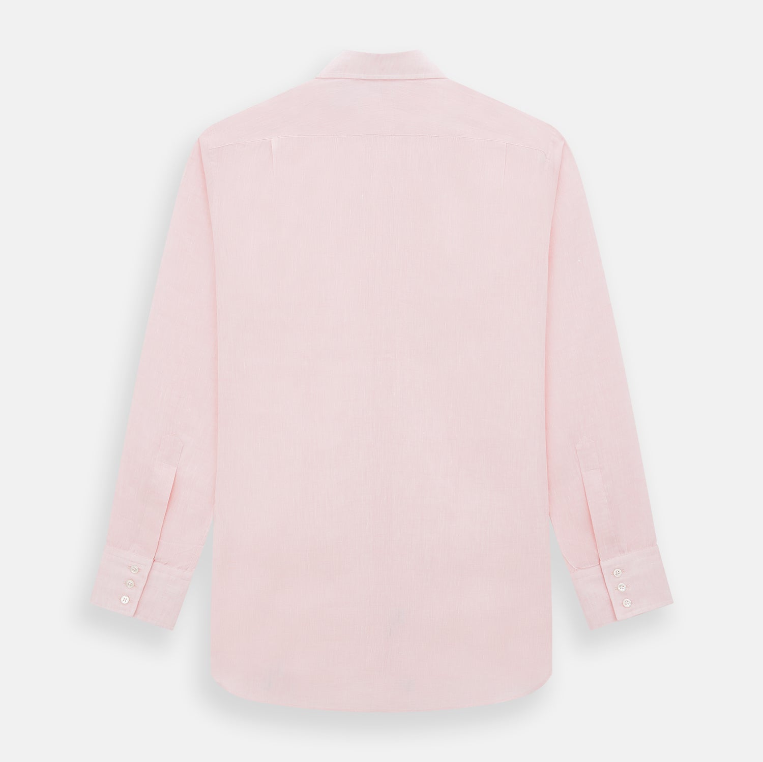 View 3 of product Pale Pink Linen Mayfair Shirt