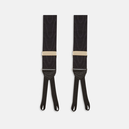 Black Adjustable Formal Braces Image 3