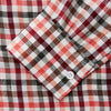 View 3 of product Red and Green Check Linen Blend Weekend Fit Hayne Shirt