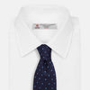 View 2 of product LACE ON TONE SPOT NAVY FORD TIE