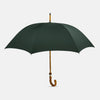 View 1 of product Forest Green Umbrella with Whangee Crook Handle