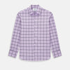 View 1 of product Lilac Grid Check Windsor Shirt