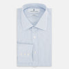 View 5 of product Sky Blue Hairline Multi Stripe Mayfair Shirt